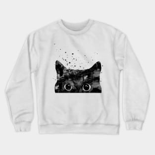 Peeking cat Crewneck Sweatshirt